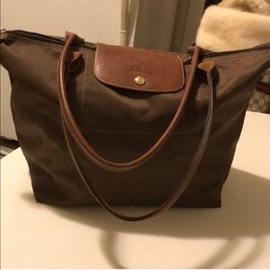 Large brown Lepilage tote